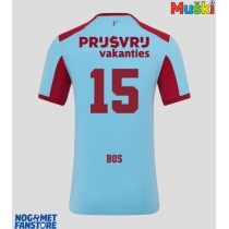 Feyenoord Jordan Bos #15 Rezervni Dres 2025-26 Kratak Rukav